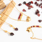 Sienna. Pulsera con granate y ópalo