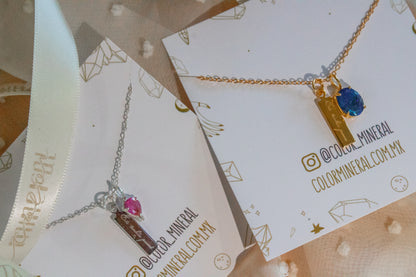 Collar "Esto también pasará". Plata .925