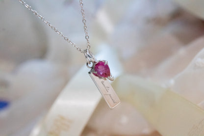 Collar "Esto también pasará". Plata .925