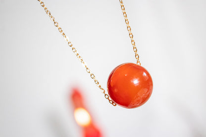 Encanto. Collar de cornalina