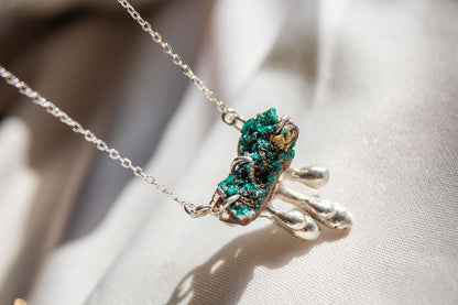 Emoción. Collar con dioptasa