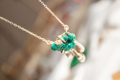 Emoción. Collar con dioptasa