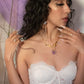 Itza. Aretes con amatista, cuarzo blanco y perlas