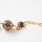 Tonalli. Pulsera con citrino, ojo de tigre y cuarzo ahumado