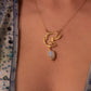 Yatziri. Collar con piedra luna
