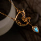 Yatziri. Collar con piedra luna
