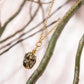 Kinich. Collar minimalista con pirita