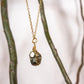 Kinich. Collar minimalista con pirita