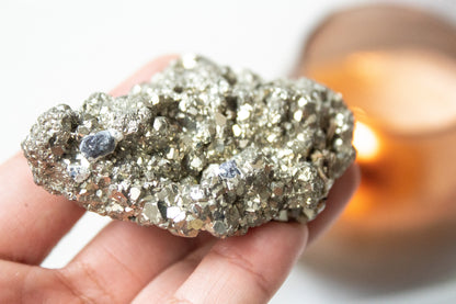Piezas de Pirita decorativa grande