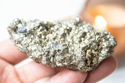 Piezas de Pirita decorativa grande