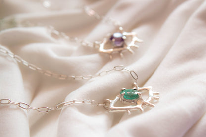 Collar ojo de protección - Color Mineral