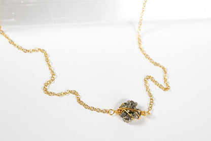 Collar sencillo pirita - Color Mineral