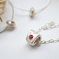 Nusa. Collar con gema a elegir