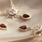 Collar sol. Granate - Color Mineral