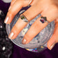 Anillo agua. Amatista - Color Mineral