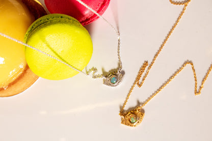 Collar magic eye - Color Mineral