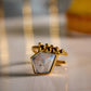 Anillo fluir. Piedra luna - Color Mineral