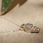 Elpis. Collar de plata con gemas